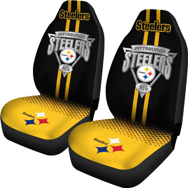 Pittsburgh Steelers New Fashion Fantastic Car Seat Covers 001(Pls Check Description For Details)